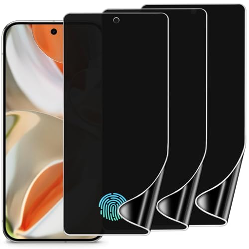 DYNASCO 3 Stück Sichtschutz Schutzfolie für Google Pixel 9 Pro XL, Anti-Spionage Weich TPU Displayschutzfolie für Google Pixel 9 Pro XL 6,8 Zoll, Fingerabdruck-ID Unterstützen, Hohe Empfindlichkeit DYNASCO 3 Stück Sichtschutz Schutzfolie für Google Pixel 9 Pro XL, Anti-Spionage Weich TPU Displayschutzfolie für Google Pixel 9 Pro XL 6,8 Zoll, Fingerabdruck-ID Unterstützen, Hohe Empfindlichkeit von DYNASCO