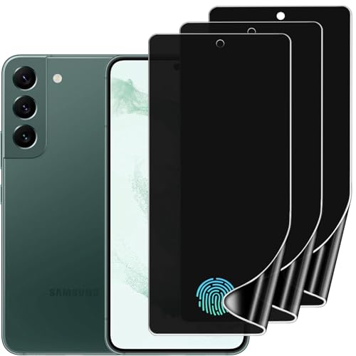 DYNASCO 3 Stück Sichtschutz Schutzfolie für Samsung Galaxy S22, Anti-Spähen Weich TPU Displayschutzfolie Samsung Galaxy S22 5G 6.1", Fingerabdruck-ID Unterstützen, Blasenfreie, Hohe Empfindlichkeit DYNASCO 3 Stück Sichtschutz Schutzfolie für Samsung Galaxy S22, Anti-Spähen Weich TPU Displayschutzfolie Samsung Galaxy S22 5G 6.1", Fingerabdruck-ID Unterstützen, Blasenfreie, Hohe Empfindlichkeit von DYNASCO
