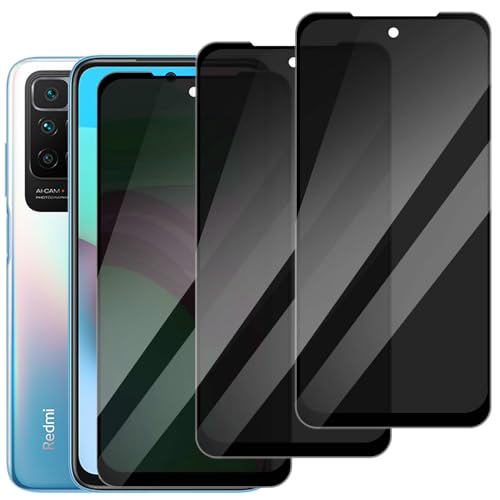 DYNASCO 3 Stück Sichtschutz Schutzfolie für Redmi Note 11 4G / Note 11S 4G / Xiaomi POCO M4 Pro 4G 6.43", 9H Härte Anti-Spähen Panzer Schutz Glas Displayschutzfolie, Kratzfest und Anti-Fingerprint von DYNASCO