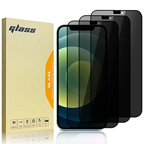 DYNASCO 3 Stück Sichtschutz Schutzfolie für iPhone 12 Pro Max, 9H Härte Anti-Spähen Panzer Schutz Glas Displayschutzfolie für iPhone 12 Pro Max 6,7", Blickschutzfolie, Anti-Kratzer, Anti-Fingerprint DYNASCO 3 Stück Sichtschutz Schutzfolie für iPhone 12 Pro Max, 9H Härte Anti-Spähen Panzer Schutz Glas Displayschutzfolie für iPhone 12 Pro Max 6,7", Blickschutzfolie, Anti-Kratzer, Anti-Fingerprint von DYNASCO