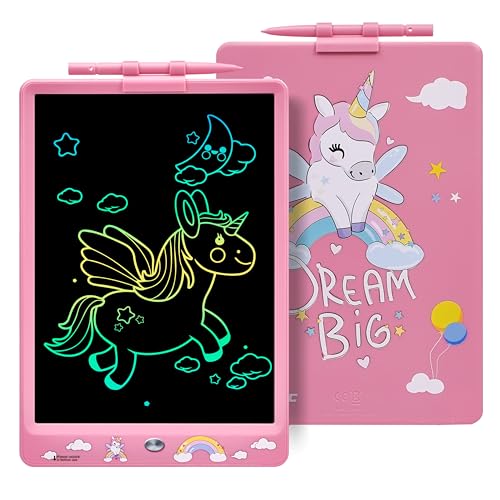 DYNASONIC DYNA-PM Einhorn Schreibtafel Kinder 10 Zoll, LCD Zeichentablett Kinder Magnetisches Whiteboard Dinosaurier Spielzeug Geschenk 2 3 3 4 5 6 7 8 Jahre alt DYNASONIC DYNA-PM Einhorn Schreibtafel Kinder 10 Zoll, LCD Zeichentablett Kinder Magnetisches Whiteboard Dinosaurier Spielzeug Geschenk 2 3 3 4 5 6 7 8 Jahre alt von DYNASONIC
