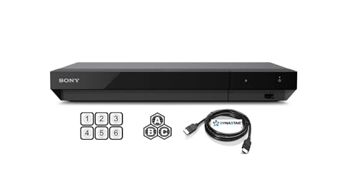 DYNASTAR Sony UBP-X700M 4K Ultra HD Region Free Blu-Ray Player Bundle mit HDMI von DYNASTAR