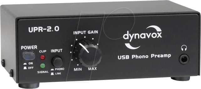 DYNAVOX 204925 - USB-Phono-Vorverstärker von DYNAVOX