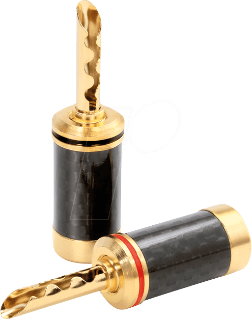 DYNAVOX 207621 - Bananen Hohlstecker Carbon Set von DYNAVOX