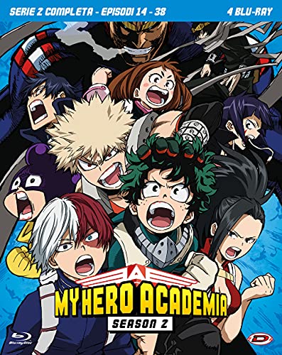 My Hero Academia St.2 Completa (Box 4 Br) (Eps 27-38) [Region Free] [Blu-ray] von DYNIT