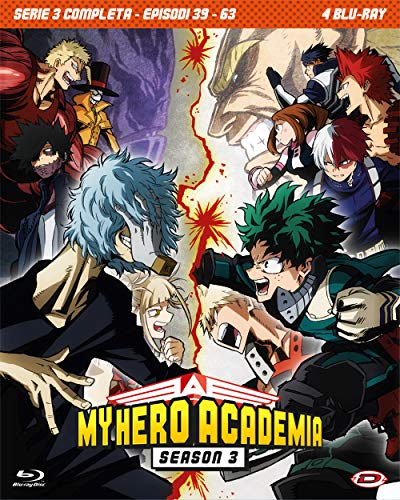My Hero Academia St.3 (Box 4 Br) (Eps 39-63) (Ltd Edition) [Region Free] [Blu-ray] von DYNIT