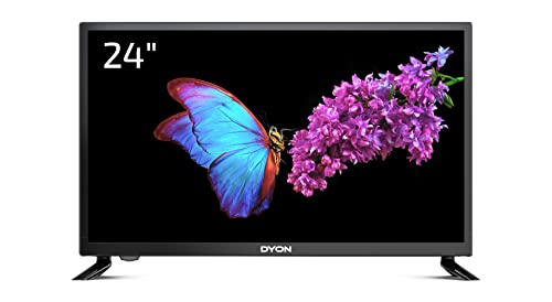 DYON Enter 24 Pro X2 60 cm (24 Zoll) Fernseher (Triple Tuner (DVB-C/-S2/-T2), Hotelmodus, USB-Media Player) [Modelljahr 2022], Schwarz von DYON