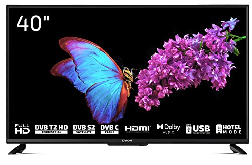 DYON Enter 40 PRO X2 100,3cm (40 Zoll) Fernseher (Full-HD, Triple Tuner (DVB-C/-S2/-T2), Hotelmodus, USB-Media Player) von DYON