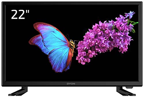 DYON Live 22 Pro 54,6 cm (22 Zoll) Fernseher (Full-HD, Triple Tuner (DVB-C/-S2/-T2), Hotelmodus, PC-Monitor-Anschluss) von DYON