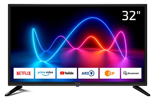 DYON Movie Smart 32 XT 80 cm (32 Zoll) Fernseher (HD Smart TV, HD Triple Tuner (DVB-C/-S2/-T2), Prime Video, Netflix & HbbTV) von DYON