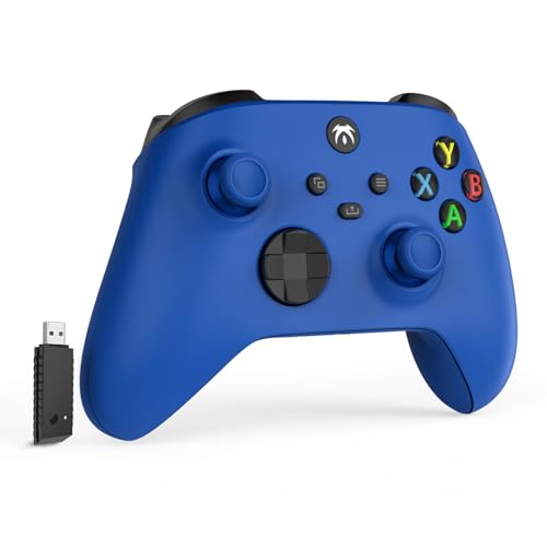 DYONDER game controller for PC,Wireless Controller 2.4GHZ Kompatibel für Xbox One,Xbox Series X/S,Xbox One X/S(Blue) von DYONDER