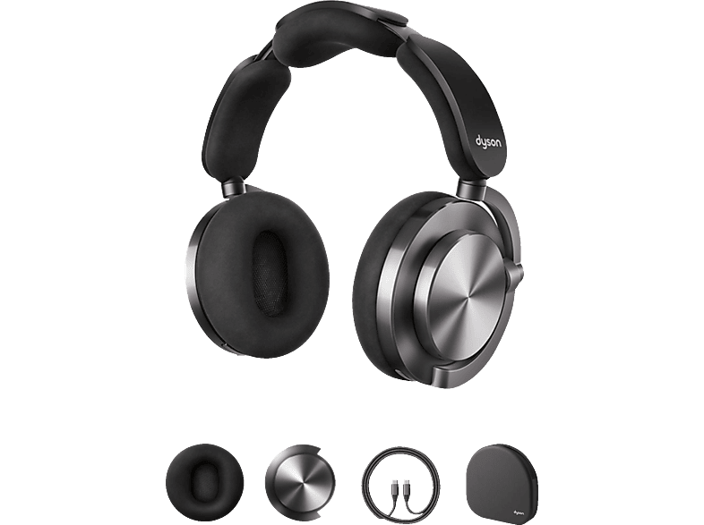 DYSON OnTrac, Over-ear Kopfhörer Bluetooth Schwarz/Nickel DYSON OnTrac, Over-ear Kopfhörer Bluetooth Schwarz/Nickel von DYSON