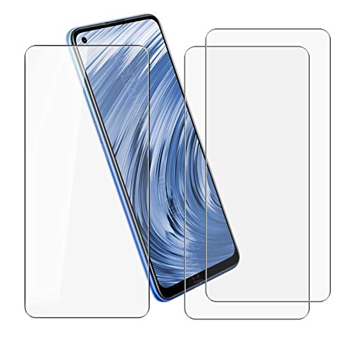 DYSu [3 Sätze für realme 8 rmx3085 (6.40 Zoll) gehärtetes Glas temperierten Glas HD Displayschutzfolie, Härte 9H Schutzfolie, [Anti Kratzer] Gehärtetes Glas für realme 8 rmx3085 von DYSu