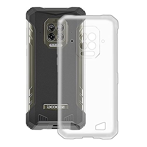 DYSu Schutzhülle für Doogee S86 Pro (6,10 Zoll), transparent, TPU, ultradünn, weiches Silikon, transparent von DYSu