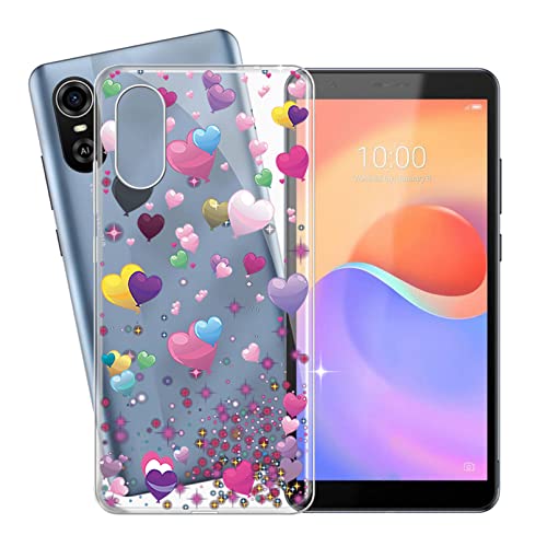 Hülle für ZTE Blade A31 Plus (6.00"), DYSu Transparent Silikon schutzhülle TPU Weich Tasche Stoßkasten Case Bumper Anti-Kratzen Telefonkasten Cover für ZTE Blade A31 Plus - YQ29 von DYSu