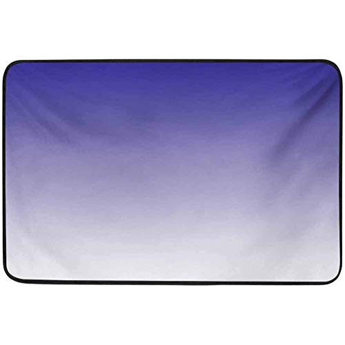 Ombre Door Mats, Twilight in The Morning Dawn of The Day Inspired Color Ombre Design Digital Print,Cute Door Mat for Outside, Indigo White 20 Ombre Door Mats, Twilight in The Morning Dawn of The Day Inspired Color Ombre Design Digital Print,Cute Door Mat for Outside, Indigo White 20 von DZGlobal
