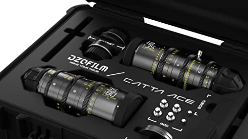 DZOFILM Cine Lens Catta Ace Zoom 2-Lens Kit (18-35/35-80 T2.9) Schwarz von DZOFILM