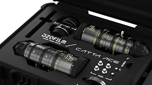 DZOFILM Cine Lens Catta Ace Zoom 2-Lens Kit (18-35/70-135 T2.9) Schwarz von DZOFILM