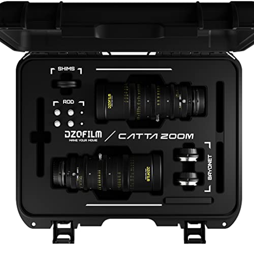DZOFILM Cine Lens Catta Zoom 2-Lens Kit (18-35/35-80 T2.9) Schwarz von DZOFILM