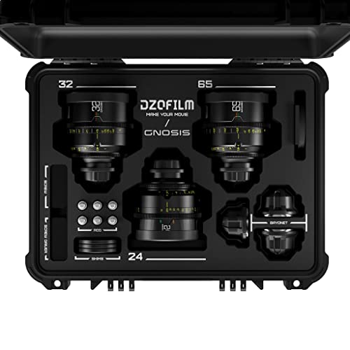 DZOFILM Cine Lens Gnosis 3-Lens Kit A Metric von DZOFILM