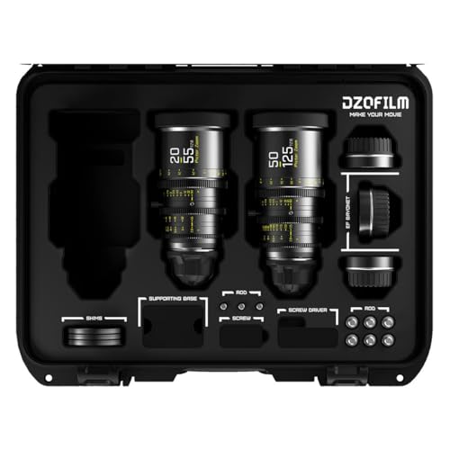 DZOFILM Cine Lens Pictor Zoom 2-Lens Kit (50-125/20-55 T2.8) Black von DZOFILM