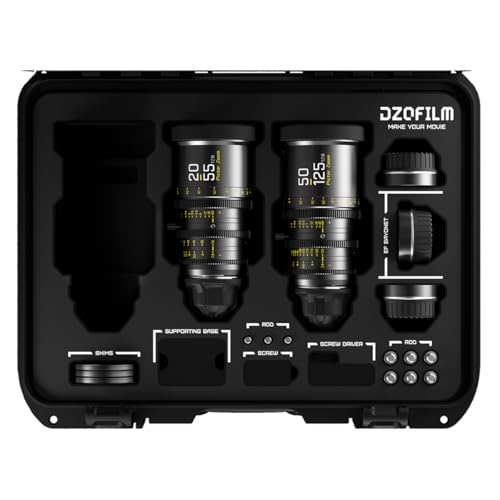 DZOFILM Cine Lens Pictor Zoom 2-Lens Kit (50-125/20-55 T2.8) Black von DZOFILM