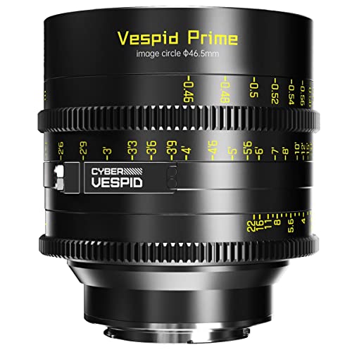 DZOFILM Cine Lens Vespid Cyber 50 T2.1 for PL/EF Mount with Data Interface (VV/FF) von DZOFILM