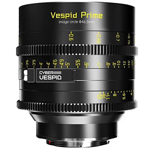 DZOFILM Cine Lens Vespid Cyber 75 T2.1 for PL/EF Mount with Data Interface (VV/FF) von DZOFILM