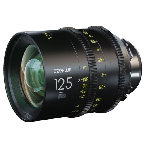 DZOFILM Cine Lens Vespid Prime 125 T2.1 for PL/EF Mount (VV/FF) von DZOFILM