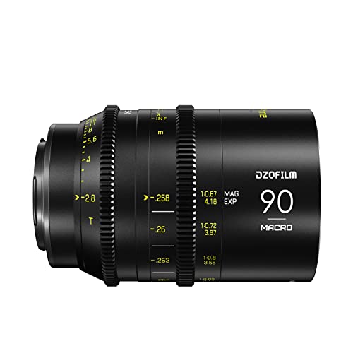 DZOFILM Cine Lens Vespid Prime Macro 90 T2.8 for PL/EF Mount (VV/FF) Metric von DZOFILM
