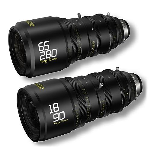 DZOFILM Tango 2-Lens Kit (18-90mm T2.9/65-280mm T2.9-4) for PL&EF Mount (S35) Metric (w/o servo) von DZOFILM