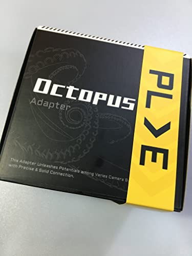 Octopus Adapter PL Mount Lens to RF Mount Camera (Black) von DZOFILM