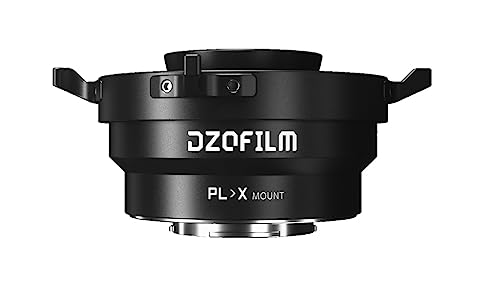 Octopus Adapter PL Mount Lens to X Mount Camera (Black) von DZOFILM