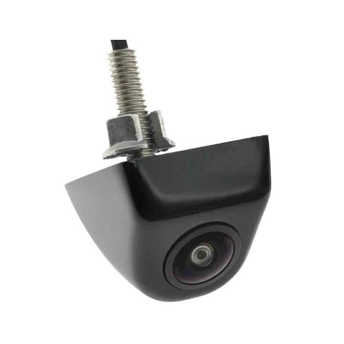 Einstellbare Rückfahrkamera Auto-Rückfahrkamera, Einparkhilfe, 12 V, Rückwärtsgang, Fischaugen, Nachtsicht, Ccd, HD, 170-Grad-Winkel, Automatisch (Color : Schwarz) von DZSYINGCHUSM