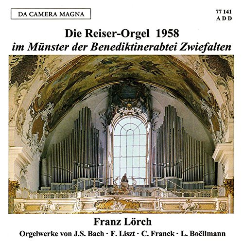 Die Reiser-Orgel 1958 im Münster der Benediktiner-Abtei Zwiefalten von Crimson