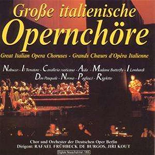 Große italienische Opernchöre von Da Records (Spv)