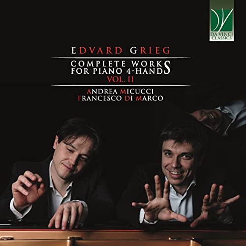 Grieg: Complete Works For Pianos 4-Hands Vol 2 von Da Vinci