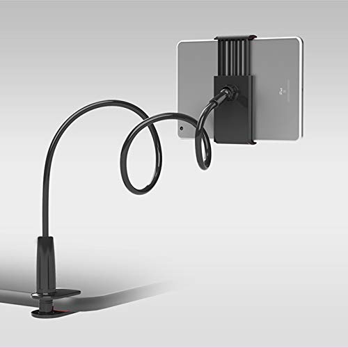 2-in-1 Tablet-Halterung und Handyhalterung, Ständer-Clip mit flexiblem langem Schwanenhals-Halterung, Klemme, kompatibel mit Pad/iPhone X/8/7/6/6S Plus, Samsung S8/S7, Amazon Kindle Fire 2-in-1 Tablet-Halterung und Handyhalterung, Ständer-Clip mit flexiblem langem Schwanenhals-Halterung, Klemme, kompatibel mit Pad/iPhone X/8/7/6/6S Plus, Samsung S8/S7, Amazon Kindle Fire von DaMohony