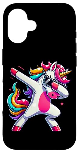 Dabendes Einhorn Magisches Tier Sarkastische Einhörner Hülle für iPhone 16 Dabendes Einhorn Magisches Tier Sarkastische Einhörner Hülle für iPhone 16 von Dab Einhörner Sarkasmus Mythische Wesen Unicorn