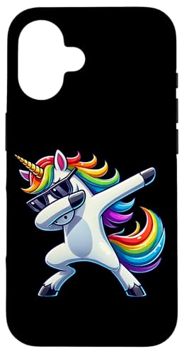 Dabendes Einhorn Magisches Tier Sarkastische Einhörner Hülle für iPhone 16 Dabendes Einhorn Magisches Tier Sarkastische Einhörner Hülle für iPhone 16 von Dab Einhörner Sarkasmus Mythische Wesen Unicorn