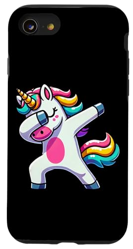 Dabendes Einhorn Magisches Tier Sarkastische Einhörner Hülle für iPhone SE (2020) / 7 / 8 von Dab Einhörner Sarkasmus Mythische Wesen Unicorn
