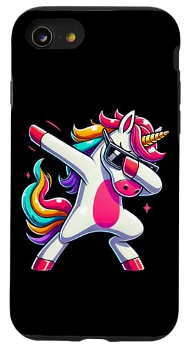 Dabendes Einhorn Magisches Tier Sarkastische Einhörner Hülle für iPhone SE (2020) / 7 / 8 von Dab Einhörner Sarkasmus Mythische Wesen Unicorn