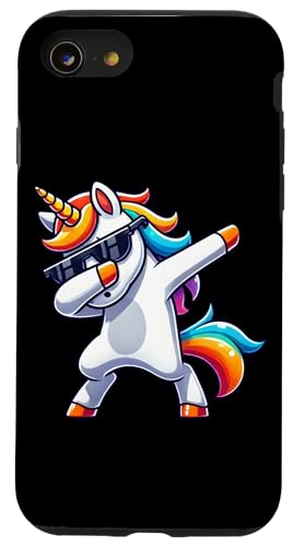 Dabendes Einhorn Magisches Tier Sarkastische Einhörner Hülle für iPhone SE (2020) / 7 / 8 von Dab Einhörner Sarkasmus Mythische Wesen Unicorn