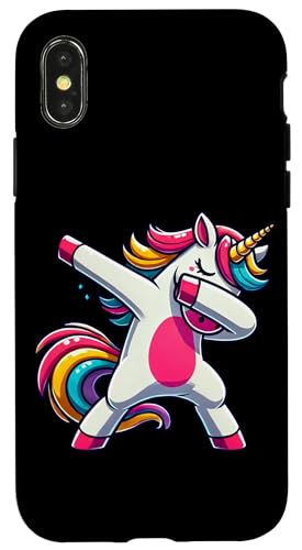 Dabendes Einhorn Magisches Tier Sarkastische Einhörner Hülle für iPhone X/XS Dabendes Einhorn Magisches Tier Sarkastische Einhörner Hülle für iPhone X/XS von Dab Einhörner Sarkasmus Mythische Wesen Unicorn