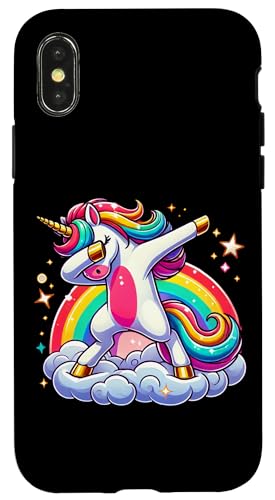 Dabendes Einhorn Magisches Tier Sarkastische Einhörner Hülle für iPhone X/XS Dabendes Einhorn Magisches Tier Sarkastische Einhörner Hülle für iPhone X/XS von Dab Einhörner Sarkasmus Mythische Wesen Unicorn