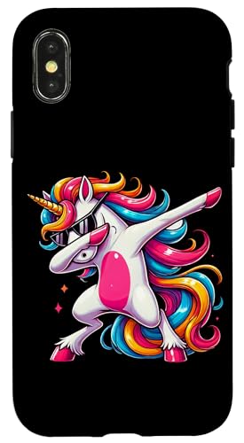 Dabendes Einhorn Magisches Tier Sarkastische Einhörner Hülle für iPhone X/XS Dabendes Einhorn Magisches Tier Sarkastische Einhörner Hülle für iPhone X/XS von Dab Einhörner Sarkasmus Mythische Wesen Unicorn