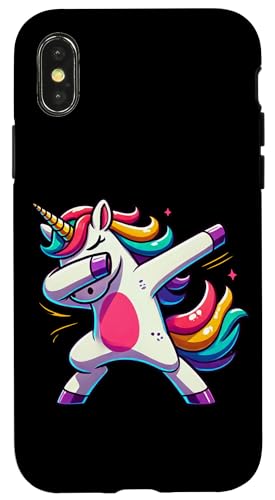 Dabendes Einhorn Magisches Tier Sarkastische Einhörner Hülle für iPhone X/XS Dabendes Einhorn Magisches Tier Sarkastische Einhörner Hülle für iPhone X/XS von Dab Einhörner Sarkasmus Mythische Wesen Unicorn