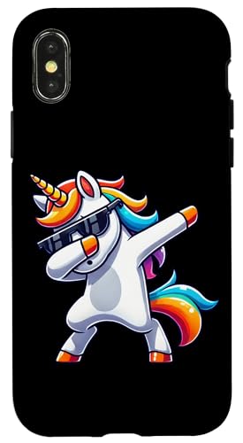 Dabendes Einhorn Magisches Tier Sarkastische Einhörner Hülle für iPhone X/XS Dabendes Einhorn Magisches Tier Sarkastische Einhörner Hülle für iPhone X/XS von Dab Einhörner Sarkasmus Mythische Wesen Unicorn