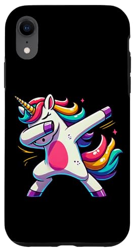Dabendes Einhorn Magisches Tier Sarkastische Einhörner Hülle für iPhone XR von Dab Einhörner Sarkasmus Mythische Wesen Unicorn