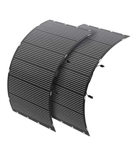 Dabbsson 2×200W Solarpanel Flexibles Monokristallines Solarpanel, IP68 hocheffizient Solarmodul Solarzelle Photovoltaik für Wohnmobile, Dächer, Van Boote von Dabbsson